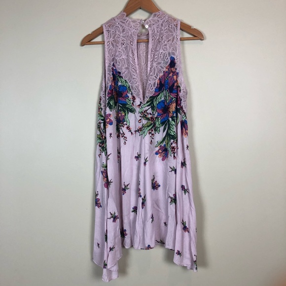 Free People Intimately Marsha Lace Floral Mini - Picture 5 of 7